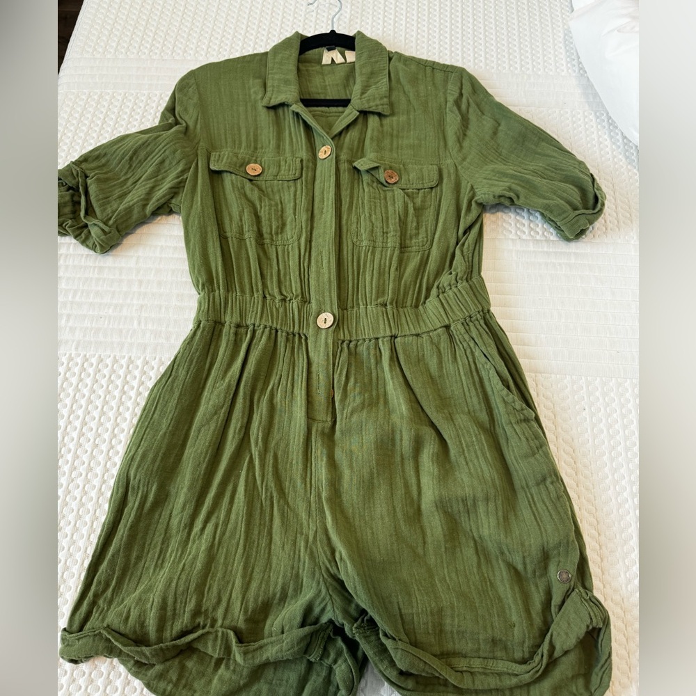 Roxy women’s jumpsuit, 100% cotton
